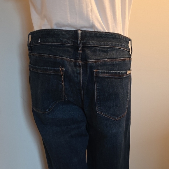 White House Black Market Dark Boot Leg Jeans - Picture 4 of 6